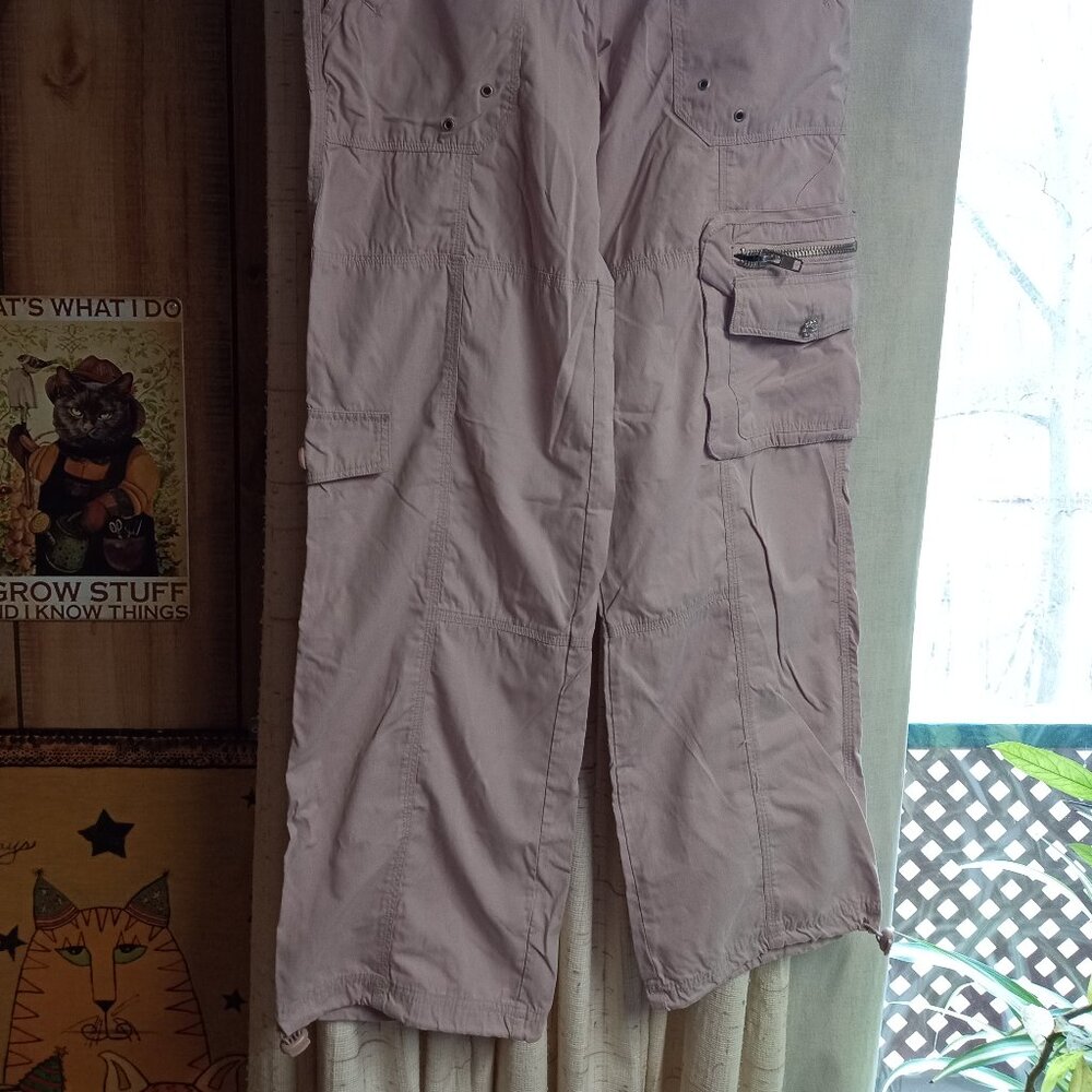 Dusty pink cargo pants - Picture 4 of 10